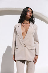 Twin Flame Pants Beige