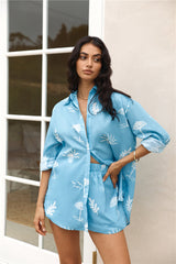 Surfers Paradise Shirt Blue