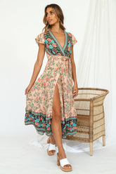 Candid Midi Dress Nude