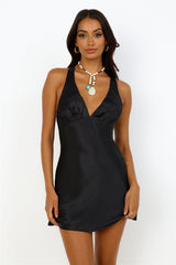 Night In Cabana Dress Black