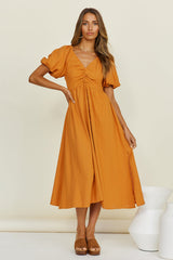 Sunlight Maxi Dress Tan