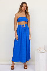Hundred Years Crop Top Blue