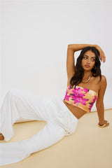 Tangerine Twist Pants White