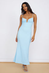 La Bella Vita Midi Dress Blue