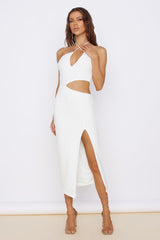 Prettiest Moments Midi Dress White
