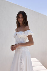 Sandy Shoreline Set White
