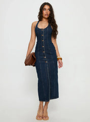 Kenny Maxi Dress Indigo