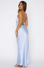 It's Not The Same Maxi Dress Baby Blue