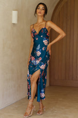 Give Me A Dream Midi Dress Forest Green