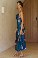 Give Me A Dream Midi Dress Forest Green