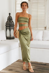 Needing You Crop Top Olive