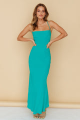 Running To You Maxi Dress Green