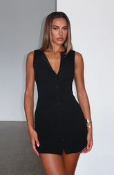 Things For You Mini Dress Black