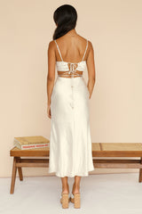 Waiting For You Maxi Dress Champagne