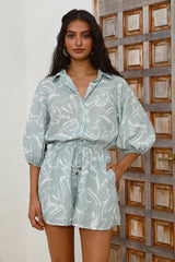 Free As A Bird Romper Sage