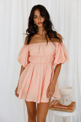 Berry Hearts Dress Orange