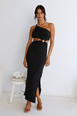 North Facing Sun Maxi Dress Black