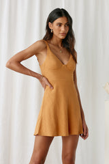 True Fantasy Dress Orange