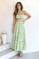 Wattlebush Crop Top Green