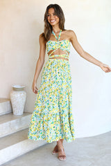 Wattlebush Maxi Skirt Green
