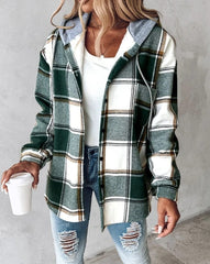 Women's Print Pullover Hoodie | Cozy Relaxed Graphic Sweatshirt