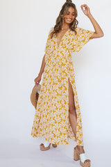 Phoenix Maxi Dress Mustard