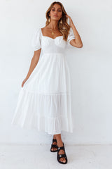 Summer Road-trip Maxi Dress White
