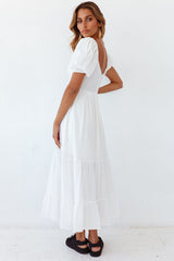 Summer Road-trip Maxi Dress White