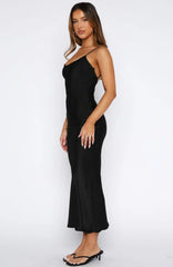 She's For Keeps Maxi Dress Black