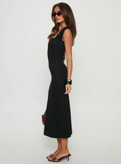 Davien Reversible Maxi Dress Blue / Black