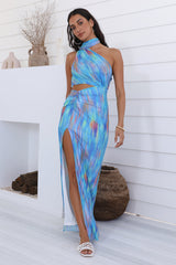 Deep Desire Maxi Dress Blue