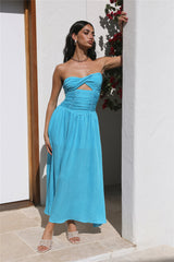 Endless Travels Maxi Dress Blue