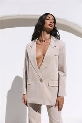 Twin Flame Pants Beige