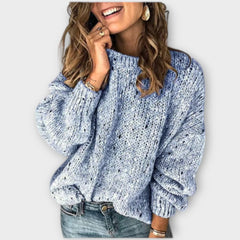 Women's Vintage-Knit Sweater | Classic Cozy Pullover