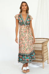 Candid Midi Dress Nude