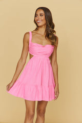 Open Conversations Dress Pink