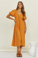Sunlight Maxi Dress Tan