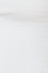 Vice Versa Crop Top White