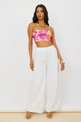 Tangerine Twist Pants White