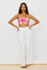 Tangerine Twist Pants White