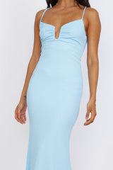 La Bella Vita Midi Dress Blue