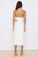 Prettiest Moments Midi Dress White