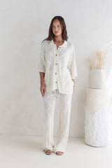 Coral Sands Pants White