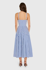 Spencer Midi Dress in Bayhaven Stripe