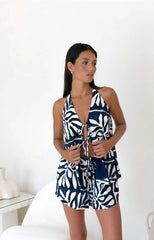 Octavia Top Pirah Print