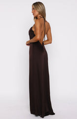 Amore Maxi Dress Dark Chocolate