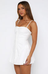 Field Day Mini Dress White