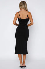 I'm Your Favourite Midi Dress Black