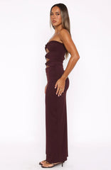 Life After Love Maxi Dress Chocolate