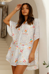Fruit Salad Romper Multi